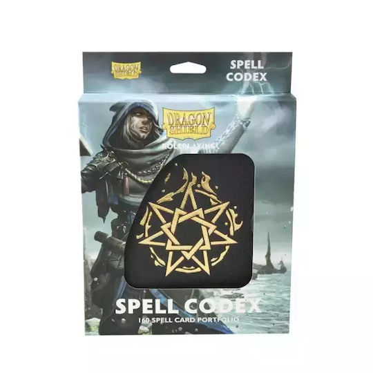 Dragon Shield Dungeons & Dragons Портфолио за магически кодекс - Желязно сиво