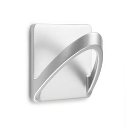Inofix Metallic Hanger Kitchen Hook with Sticker Silver S7905036