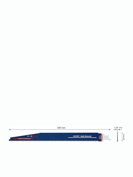 Bosch Expert Multi Material Λάμα για Δομικά Υλικά 300mm