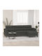 Σετ Σαλονιού Couch & Hocker Dark Grey