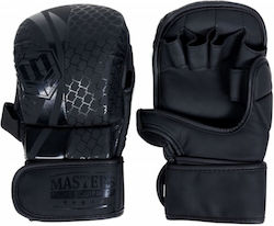 Sport Masters GFS Synthetic Leather MMA Gloves Black Sport Masters GFS Synthetic Leather MMA Gloves Black
