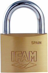 IFAM K40 Steel Padlock Brass with Key 40mm 1pcs