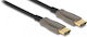 DeLock Active Optical Cable HDMI male - HDMI male 10m Μαύρο