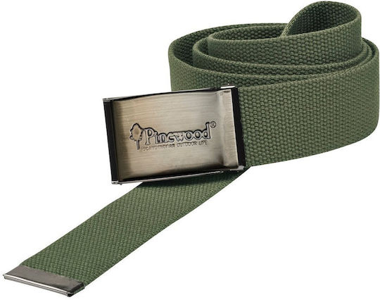 Pinewood Canvas Riemen Militärgürtel Schnelle Freigabe Olive Green 40mm