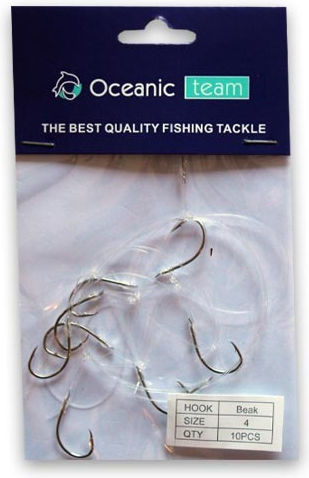 Oceanic Fishing Hooks Set 20pcs No10