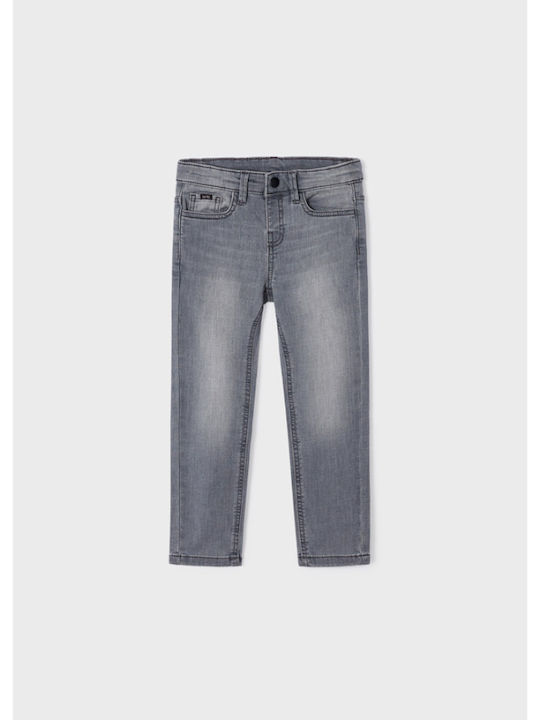 Mayoral Kids' Grey Jeans Trousers