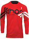 Thor MX Pulse Cube Männer Motocross-Shirt Red/White