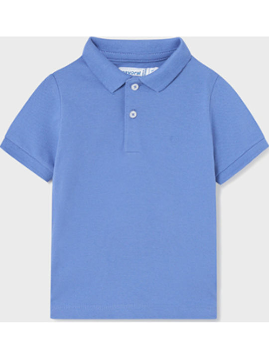 Mayoral Παιδικό Polo Κοντομάνικο Γαλάζιο Basic