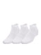 Under Armour Αθλητικές Παιδικές Κάλτσες Μακριές Essential Qtr Yth Unisex Λευκές 3 Ζευγάρια