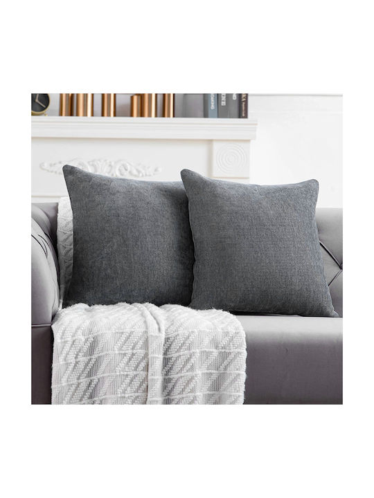 Saray Home Saray Home Zierkissen Grau 45x45cm
