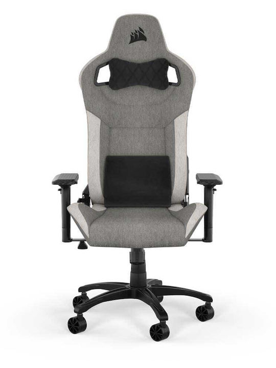Corsair T3 Rush Stoff Grau/Weiß