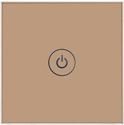 C Gate Schalterknopf in Braun Farbe CG-EB-86T