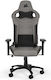 Corsair T3 Rush Fabric (2023) Υφασμάτινη Καρέκλα Gaming με Ρυθμιζόμενα Μπράτσα Γκρι/Ανθρακί