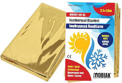 Mobiak 0105017 Aluminium Survival Blanket 5τμχ