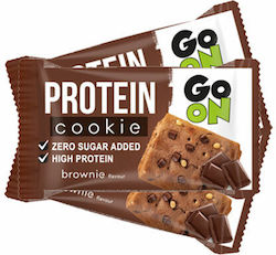 Go On Nutrition Μπισκότα Πρωτεΐνης με Κομματάκια Brownie Χωρίς Ζάχαρη 18τμχ 50gr Go On Nutrition Μπισκότα Πρωτεΐνης με Κομματάκια Brownie Χωρίς Ζάχαρη 18τμχ 50gr