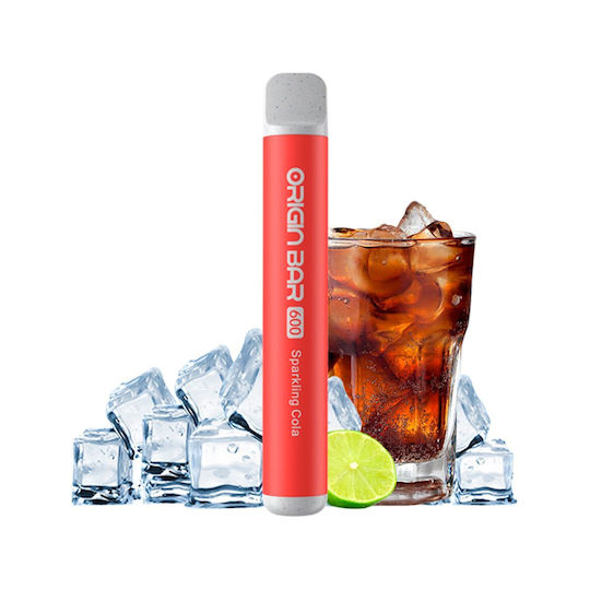 Aspire Origin Bar Disposable E-Cigarette 600 Puffs Sparkling Cola 2ml 20mg Red