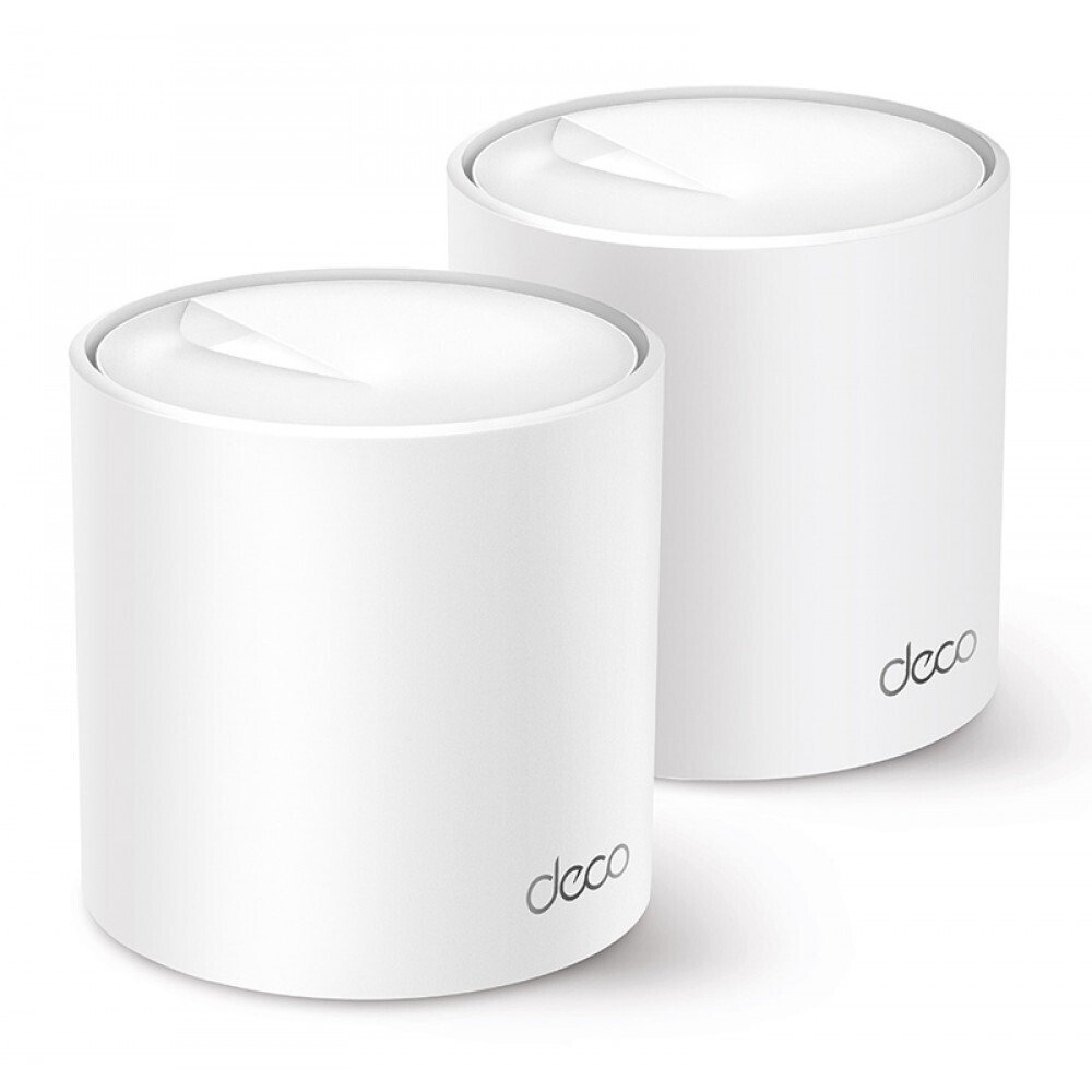 TP-LINK Deco X60 v3.20 WiFi Mesh Network Access Point Wi‑Fi 6 Dual Band (2.4 & 5GHz) σε Διπλό Kit