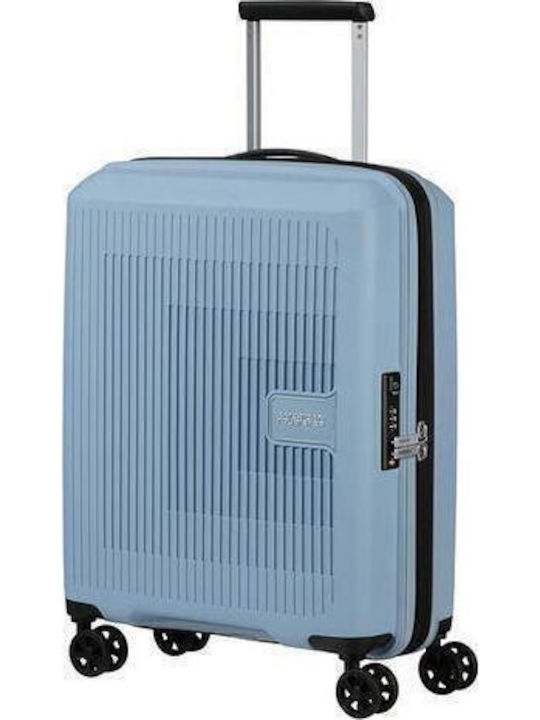 American Tourister Aerostep Βαλίτσα Ταξιδίου Καμπίνας Σκληρή Γκρι με 4 Ρόδες Ύψους 55εκ.