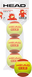 Head T.I.P. Μπαλάκια Τένις Παιδικά 3τμχ
