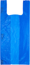 Plastic Bags Vest Type Blue 60cm 1kg Α' Χαρτοπλάστ