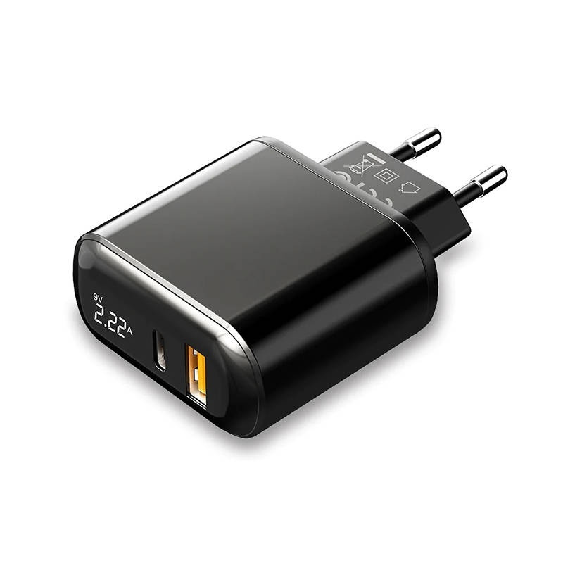 Mcdodo CH-7170 PD 20W 2xUSB + USB-C power charger (black)