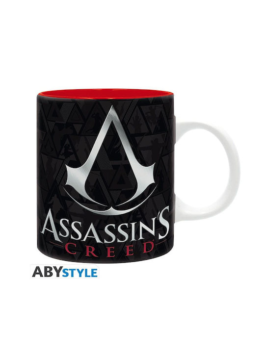 Abysse Assassin's Creed Crest Tasse Keramik Schwarz 320ml 1Stück