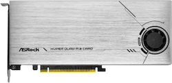 ASRock Placă PCIe Cu 4 Porturi M.2