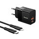 Mcdodo Incarcător Cu Port USB-A Și Port USB-C Și Cablu USB-C - Lightning 20W Negru (CH-1952)
