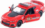 Kinsmart Chevrolet Camaro ZL1 Car 1:38 Fire Truck