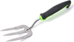Yardsmith Gartengabel mit kurzen Griff 3 Zähne Zinken 600043