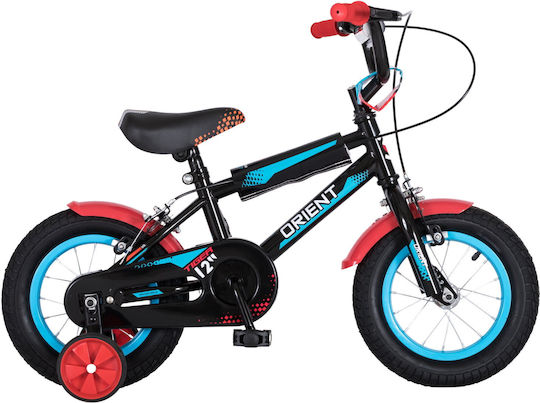 Orient Tiger 12" Kinder Fahrrad BMX (2023) Schwarz