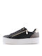 Adidași Flatforms Anatomici Pentru Femei Negri