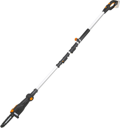 Worx WG349E.9 Τηλεσκοπικό Κονταροπρίονο Μπαταρίας 20V Solo Συνολικού Μήκους 360cm και Λάμα 20cm