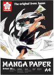 Sakura Μπλοκ Σχεδίου Sketchbook Manga Paper A4 21x29.7cm