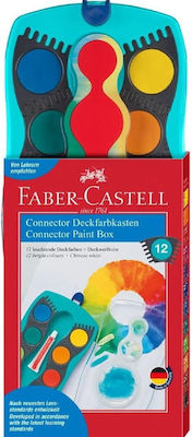 Faber-Castell Σετ Νερομπογιές 12 Χρωμάτων