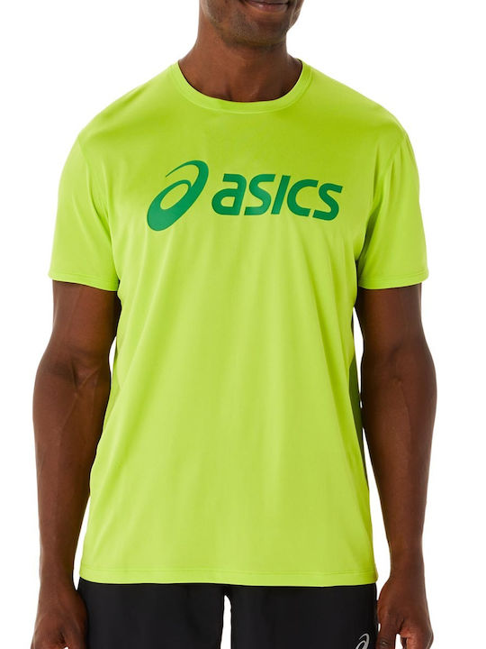 ASICS Core Αθλητικό T-shirt Κίτρινο
