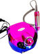 DM-202 Nail Drill Power 65W Pink with Pedal with 20000 Rotations per Minute