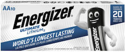 Energizer Ultimate Lithium Μπαταρία AA 1.5V 10τμχ Energizer Ultimate Lithium Μπαταρία AA 1.5V 10τμχ