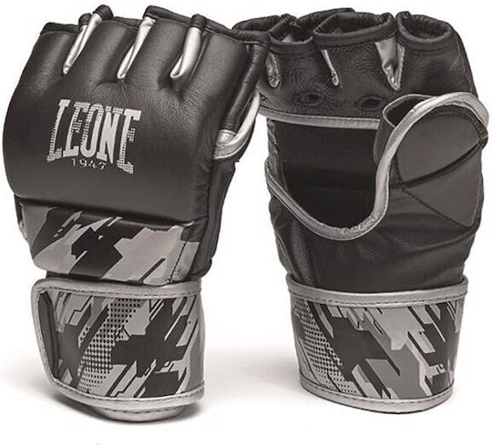 Leone Neo Camo Γάντια Πυγμαχίας από Συνθετικό Δέρμα για Σάκο Μαύρα