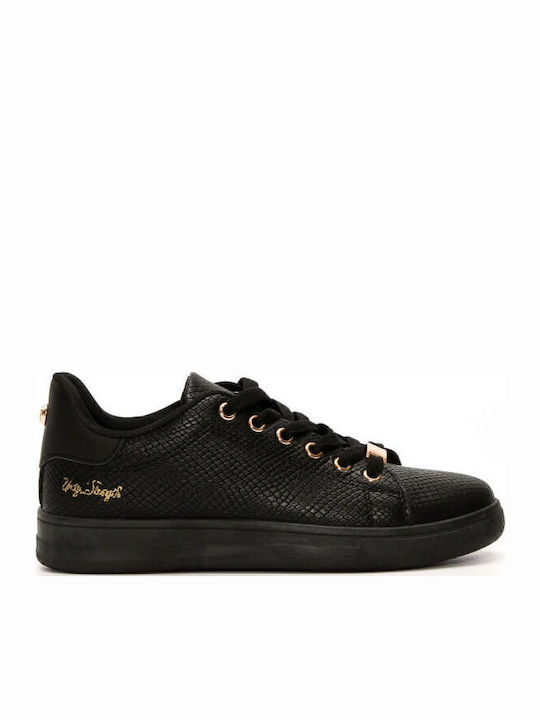 Alta Moda Damen Sneakers Schwarz