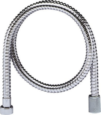 Viospiral Metallic Shower Hose with Water-Saving Filter Silver 80cm (1/2")