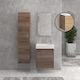 Karag New Minos 55 Bench without sink Melamine L53.5xW34xH55cm Elvezia 8502