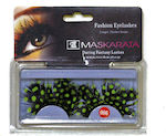 Carnival Eyelashes Green