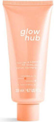 Glow Hub Nourishing & Moisturizing HA Body Serum Bubble Bath with Hyaluronic Acid & Coconut Scent 200ml
