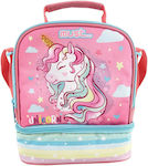 Must Kids Insulated Lunch Bag with Shoulder Strap Unicorn Pink 20x12x24cm