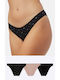 Rio Γυναικεία Slip 3Pack Black/Pink