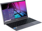 MaxCom mBook 14" IPS FHD (Celeron Quad Core-J4125/8GB/256GB SSD/W10 Startseite) Dark Grey (US Tastatur)