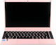 MaxCom mBook 14" IPS FHD (Celeron Quad Core-J4125/8GB/256GB SSD/W10 Home) Pink