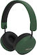 Artsound Brainwave05 Ασύρματα Bluetooth On Ear Ακουστικά Πράσινα