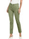 Emily Hoch tailliert Damenjeans Khaki